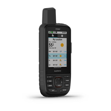 Garmin GPSMAP 67 Handheld GPS, Multi-Band GNSS, IPX7, 3 in Sunlight-Readable Color Display, Wi-Fi, Bluetooth, MOB Navigation — Quality Boat Parts