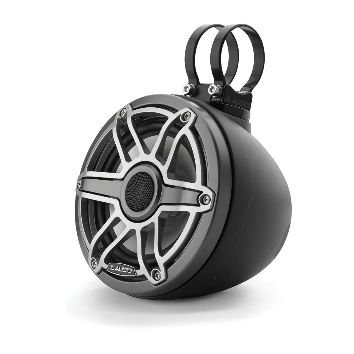 JL Audio M6 VeX 6.5 in Enclosed Coaxial Speaker System, 75W RMS, 4 Ohm, Pair, Sport Grilles — Quality Boat Parts