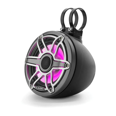 JL Audio M6 VeX 6.5 in Enclosed Coaxial Speaker System, 75W RMS, 4 Ohm, Pair, Sport Grilles — Quality Boat Parts