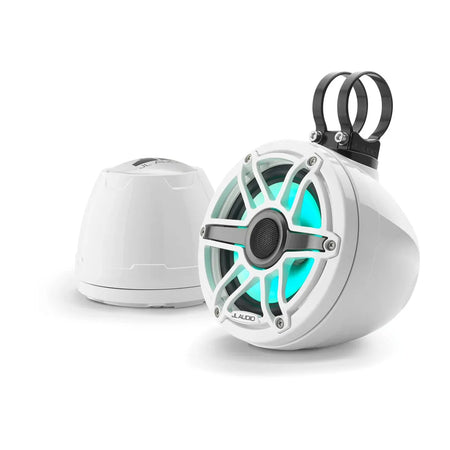 JL Audio M6 VeX 6.5 in Enclosed Coaxial Speaker System, 75W RMS, 4 Ohm, Pair, Sport Grilles — Quality Boat Parts