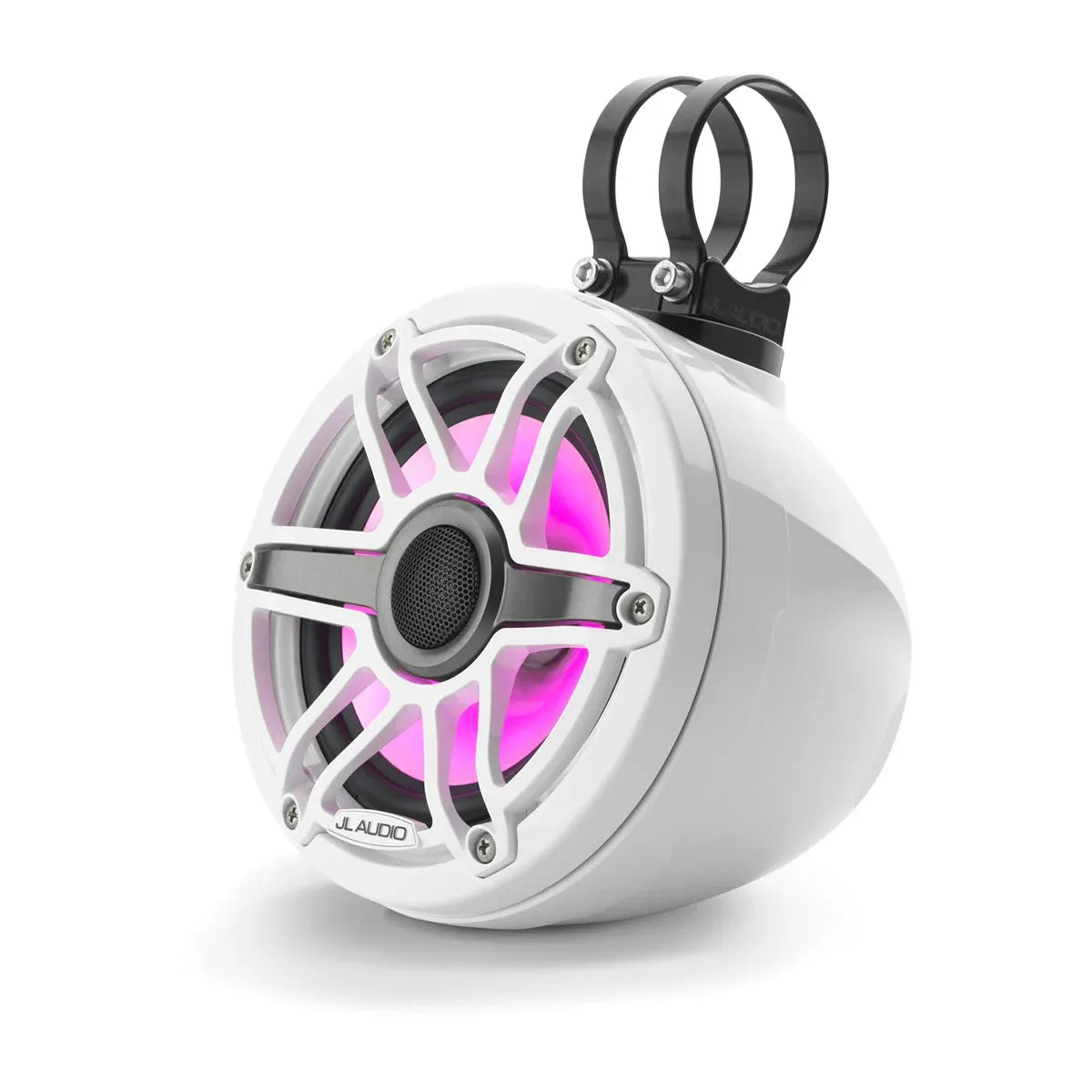 JL Audio M6 VeX 6.5 in Enclosed Coaxial Speaker System, 75W RMS, 4 Ohm, Pair, Sport Grilles — Quality Boat Parts