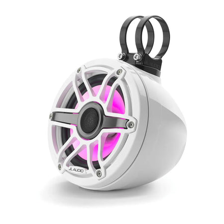 JL Audio M6 VeX 6.5 in Enclosed Coaxial Speaker System, 75W RMS, 4 Ohm, Pair, Sport Grilles — Quality Boat Parts