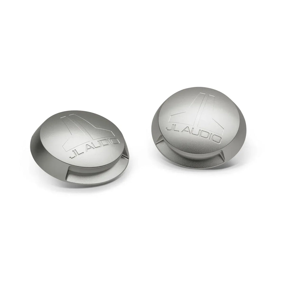 Garmin ETXv3 Speaker Light Caps, 12V, White LED, Aluminum, Pair — Quality Boat Parts