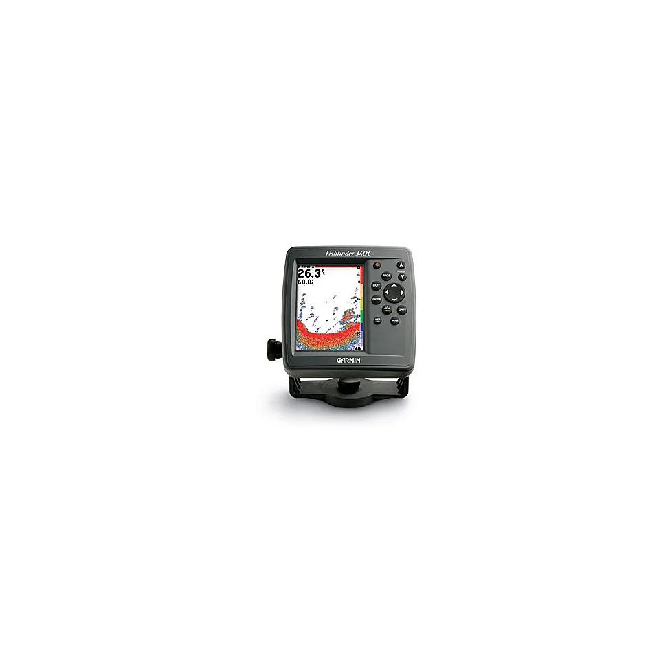 Garmin Fishfinder 340C Color Fishfinder, 5 in 256-Color TFT, 10-33V, IPX7 — Quality Boat Parts