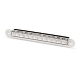 Hella Marine 9073 Series LED Recess Strip Lamp, 265 x 33mm, 238mm Hole Centers, IP6K9K — Quality Boat Parts