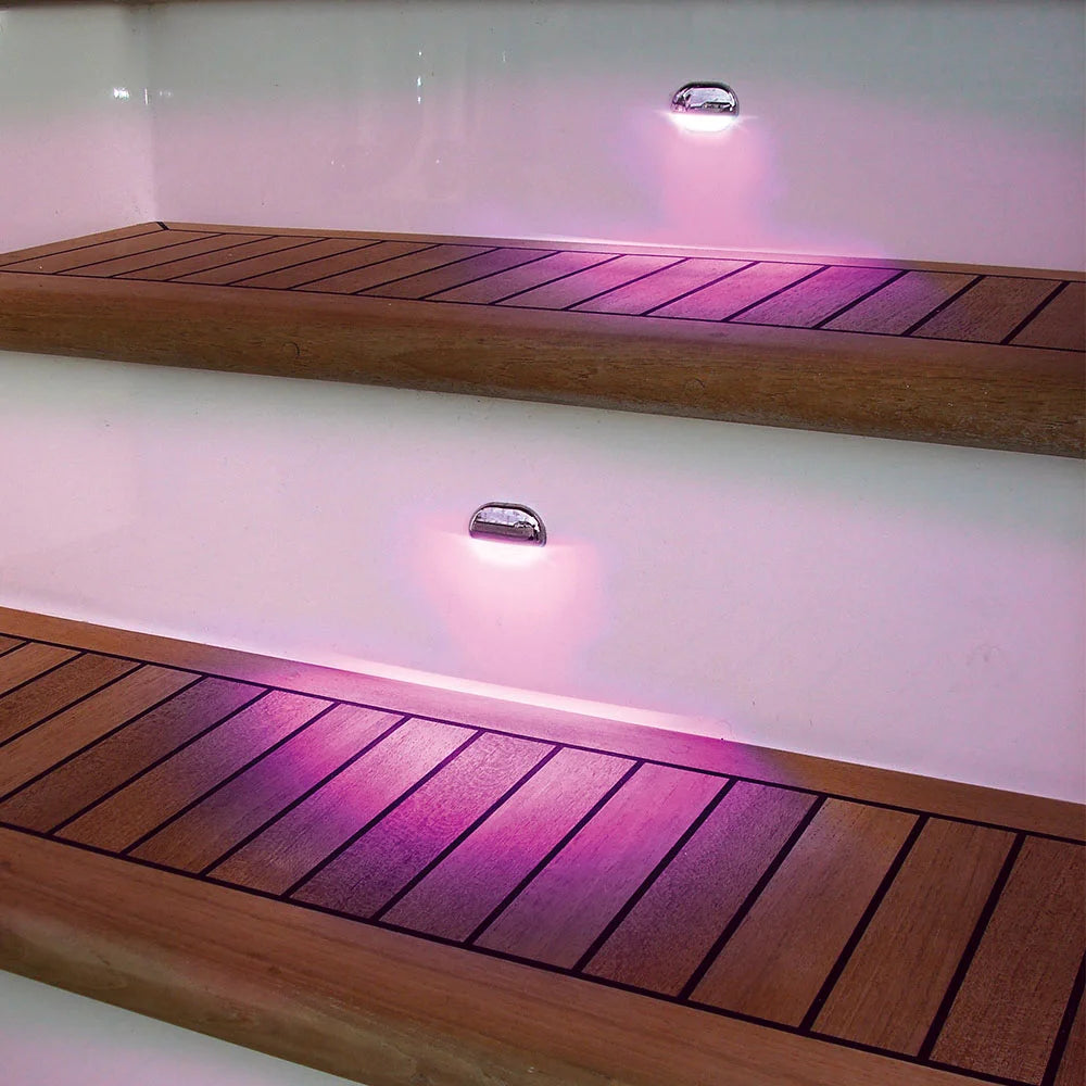 Hella Marine Apelo RGB Step Lamp, 9-32V, IP6K7/IP6K9K — Quality Boat Parts