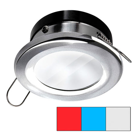 i2Systems Apeiron A1120 Tri-Light LED Recessed Downlight, 9-30V DC, IP67, Spring Clip Mount — Quality Boat Parts