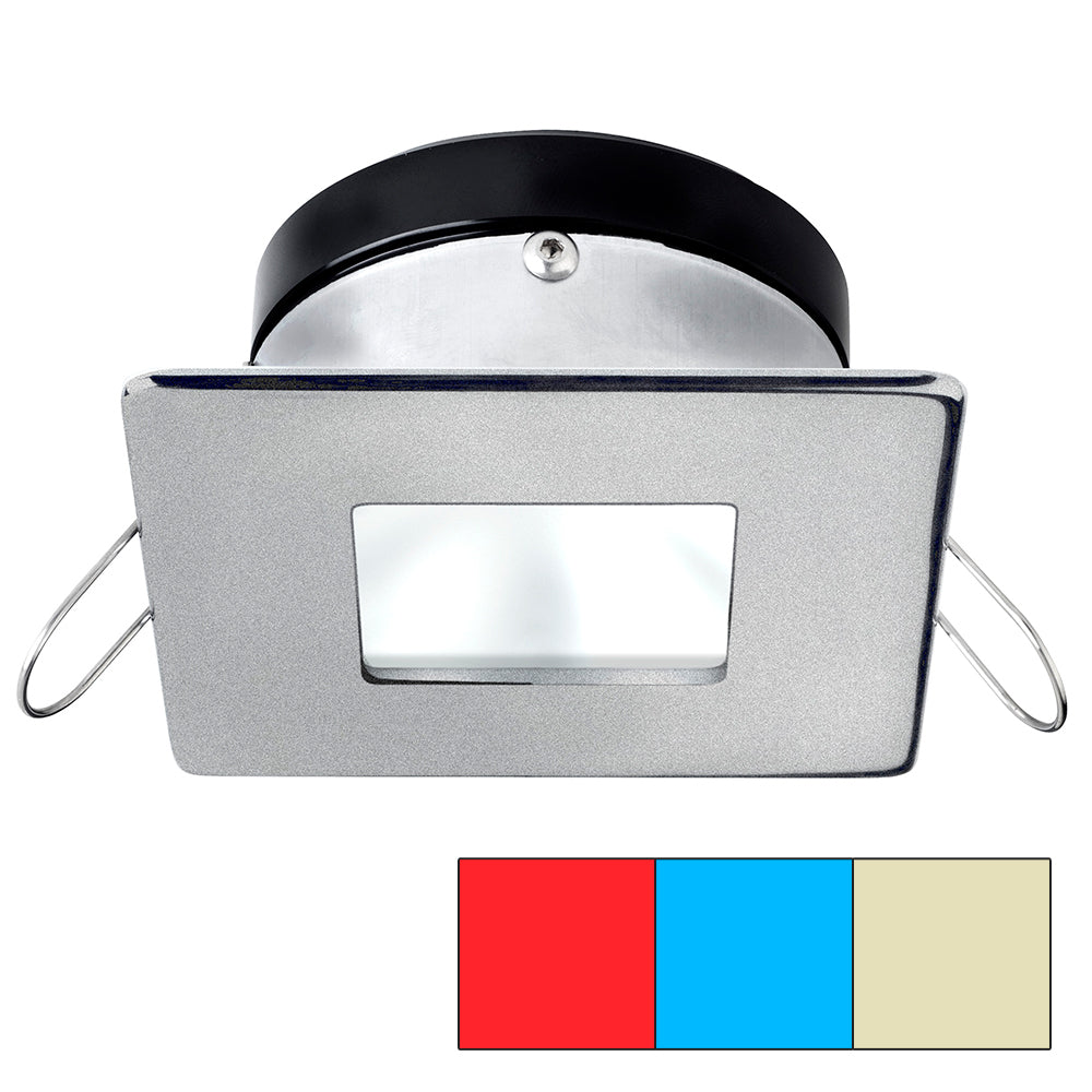 i2Systems Apeiron A1120 Tri-Light LED Recessed Downlight, 9-30V DC, IP67, Spring Clip Mount — Quality Boat Parts