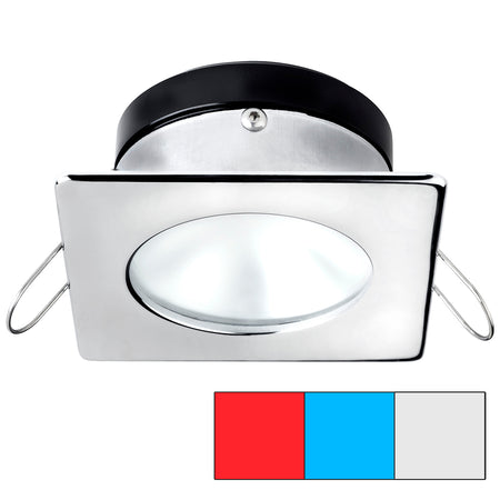 i2Systems Apeiron A1120 Tri-Light LED Recessed Downlight, 9-30V DC, IP67, Spring Clip Mount — Quality Boat Parts