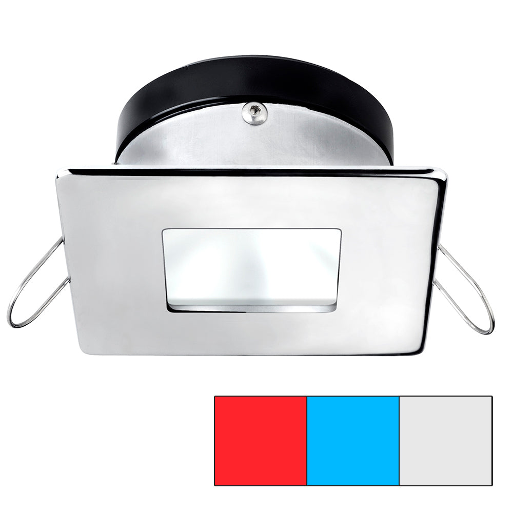i2Systems Apeiron A1120 Tri-Light LED Recessed Downlight, 9-30V DC, IP67, Spring Clip Mount — Quality Boat Parts