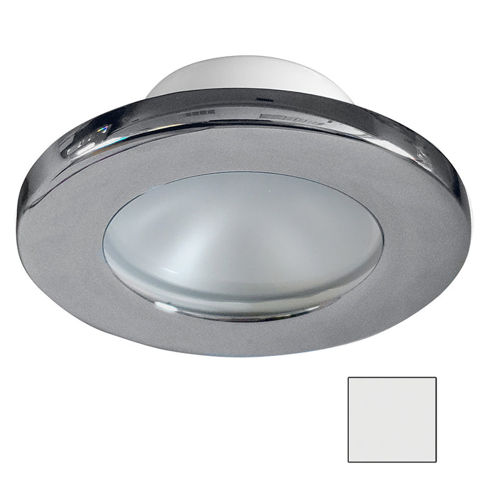 i2Systems Apeiron A3101Z Screw-Mount LED Downlight, 9-30V DC, IP67, 2.5W, 3.5in Dia, Brushed Nickel Trim — Quality Boat Parts