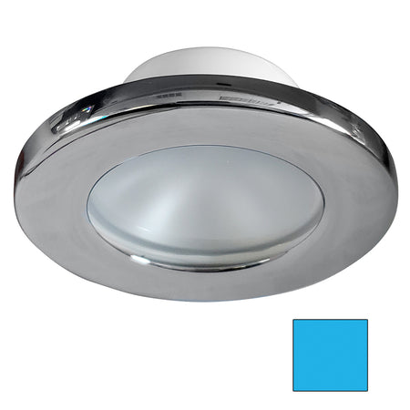 i2Systems Apeiron A3100Z Screw Mount LED Downlight, 9-30V DC, IP67, 3.5 in Round, 90 Deg Beam, Stainless Steel, Removable Bezel — Quality Boat Parts