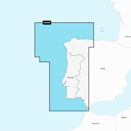 Garmin Navionics Marine Chart, Portugal & Spain Northwest, 1-Year Subscription — Quality Boat Parts