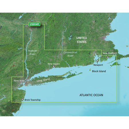 Garmin BlueChart g3 Vision HD Coastal Chart, New York, Auto Guidance — Quality Boat Parts