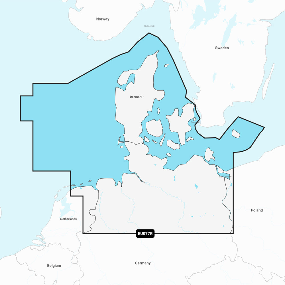 Garmin Navionics Marine Chart, Denmark & Germany and Coastal Poland, 1-Year Subscription, Daily Updates, Auto Guidance+ — Quality Boat Parts