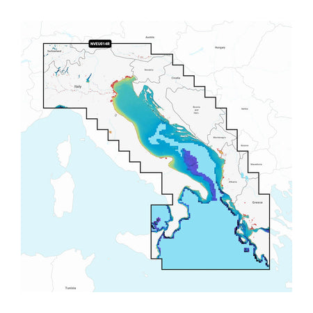Garmin Navionics Chart, Italy & Adriatic Sea, 1-Year Daily Updates — Quality Boat Parts