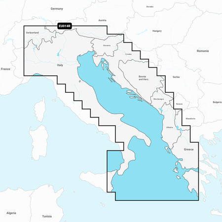 Garmin Navionics Chart, Italy & Adriatic Sea, 1-Year Daily Updates — Quality Boat Parts