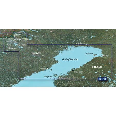 Garmin BlueChart g3 Vision HD Electronic Chart, VEU473S Gulf of Bothnia North, Auto Guidance — Quality Boat Parts