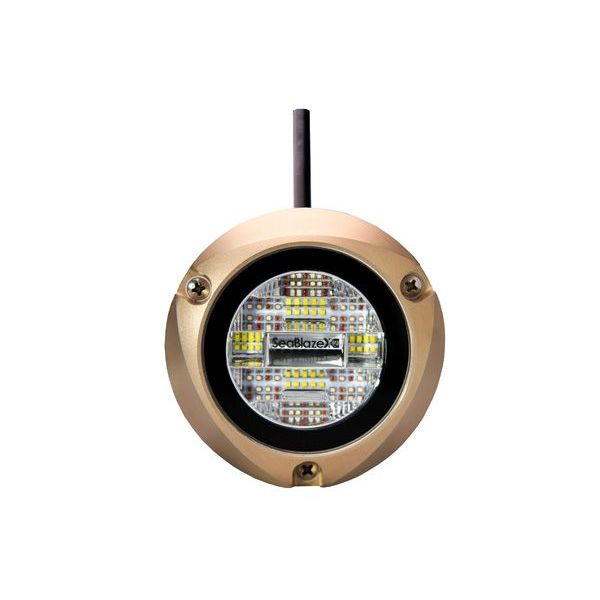 Lumitec Zambezi X2 Surface Mount Underwater Light, Poco Compatible, 6000 Lumens, 10-30VDC, IP68, TTP Control — Quality Boat Parts