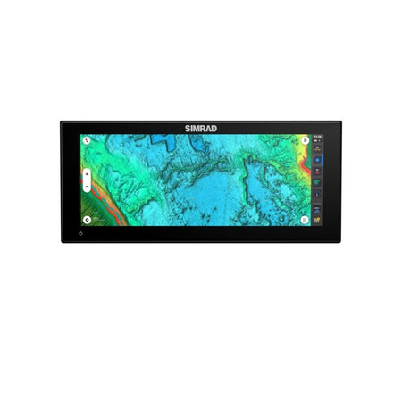 Simrad NSX Ultrawide GPS Chartplotter/Fishfinder, SolarMAX IPS Touchscreen, NMEA 2000, Wi-Fi, C-MAP Discover X Chart Card — Quality Boat Parts
