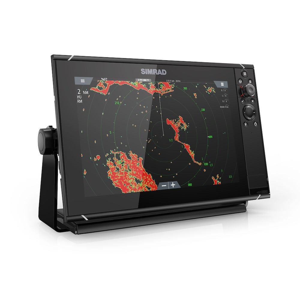Simrad NSS evo3 Chartplotter/Fishfinder MFD, C-MAP US Enhanced Charts, 10 Hz GPS/GLONASS, NMEA 2000, Touchscreen and Keypad with Rotary Dial, Built-In Wi-Fi, HDMI Out, 10-31.2V, IPX6/7 — Quality Boat Parts