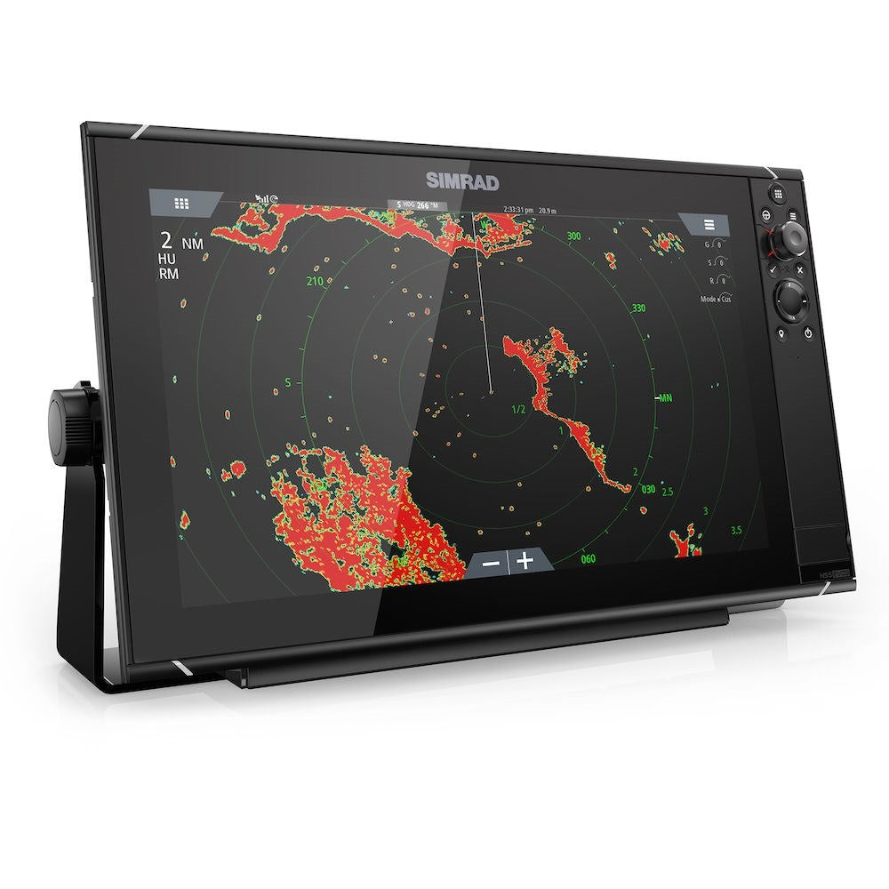 Simrad NSS evo3 Chartplotter/Fishfinder MFD, C-MAP US Enhanced Charts, 10 Hz GPS/GLONASS, NMEA 2000, Touchscreen and Keypad with Rotary Dial, Built-In Wi-Fi, HDMI Out, 10-31.2V, IPX6/7 — Quality Boat Parts