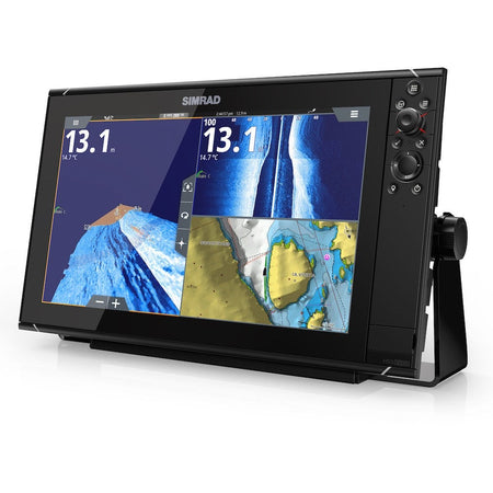 Simrad NSS evo3 Chartplotter/Fishfinder MFD, C-MAP US Enhanced Charts, 10 Hz GPS/GLONASS, NMEA 2000, Touchscreen and Keypad with Rotary Dial, Built-In Wi-Fi, HDMI Out, 10-31.2V, IPX6/7 — Quality Boat Parts