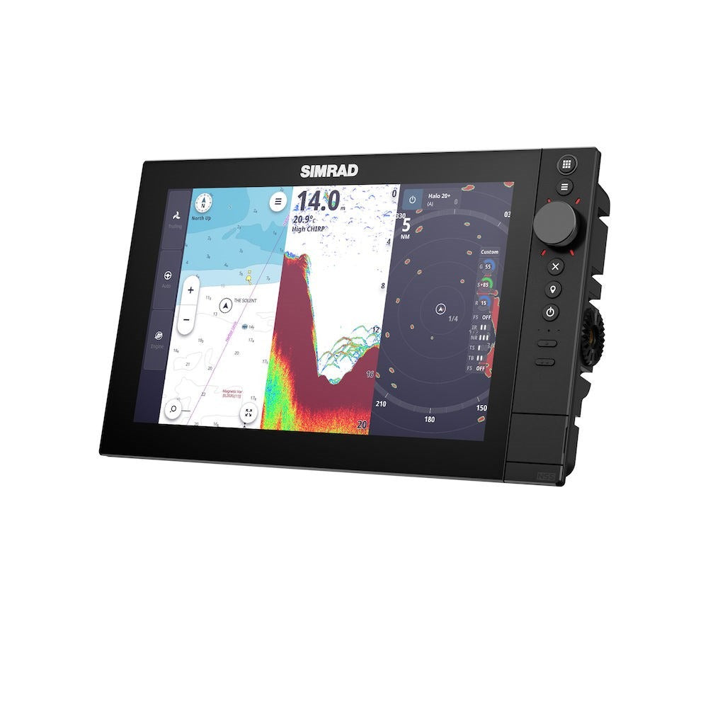 Simrad NSS 4 Multifunction Display, 12/24V, IPX6/IPX7, NMEA 2000, Wi-Fi 5, C-MAP X-Gen Chart Compatible — Quality Boat Parts