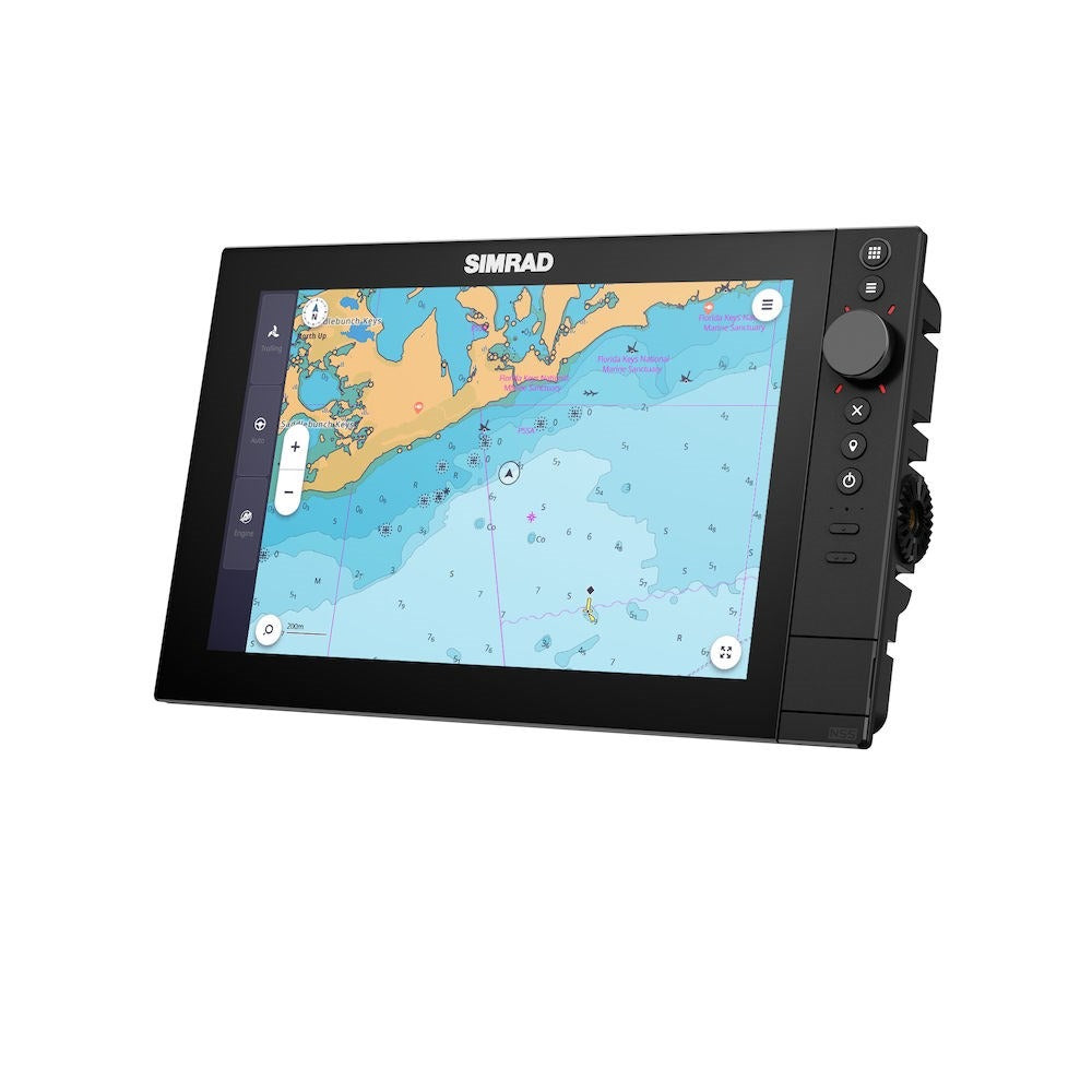 Simrad NSS 4 Multifunction Display, 12/24V, IPX6/IPX7, NMEA 2000, Wi-Fi 5, C-MAP X-Gen Chart Compatible — Quality Boat Parts