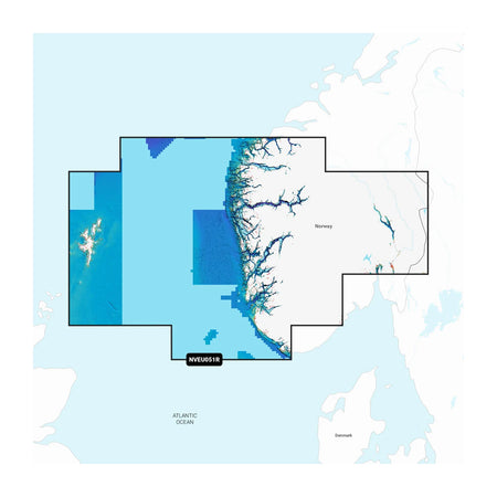 Garmin Navionics Marine Chart, Norway Lista to Sognefjord, 1-Year Subscription — Quality Boat Parts