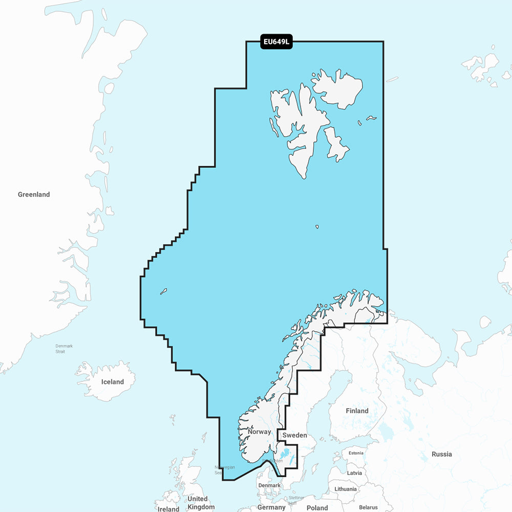 Garmin Navionics Marine Chart, Norway, 1-Year Subscription, ActiveCaptain Daily Updates, Auto Guidance+ — Quality Boat Parts
