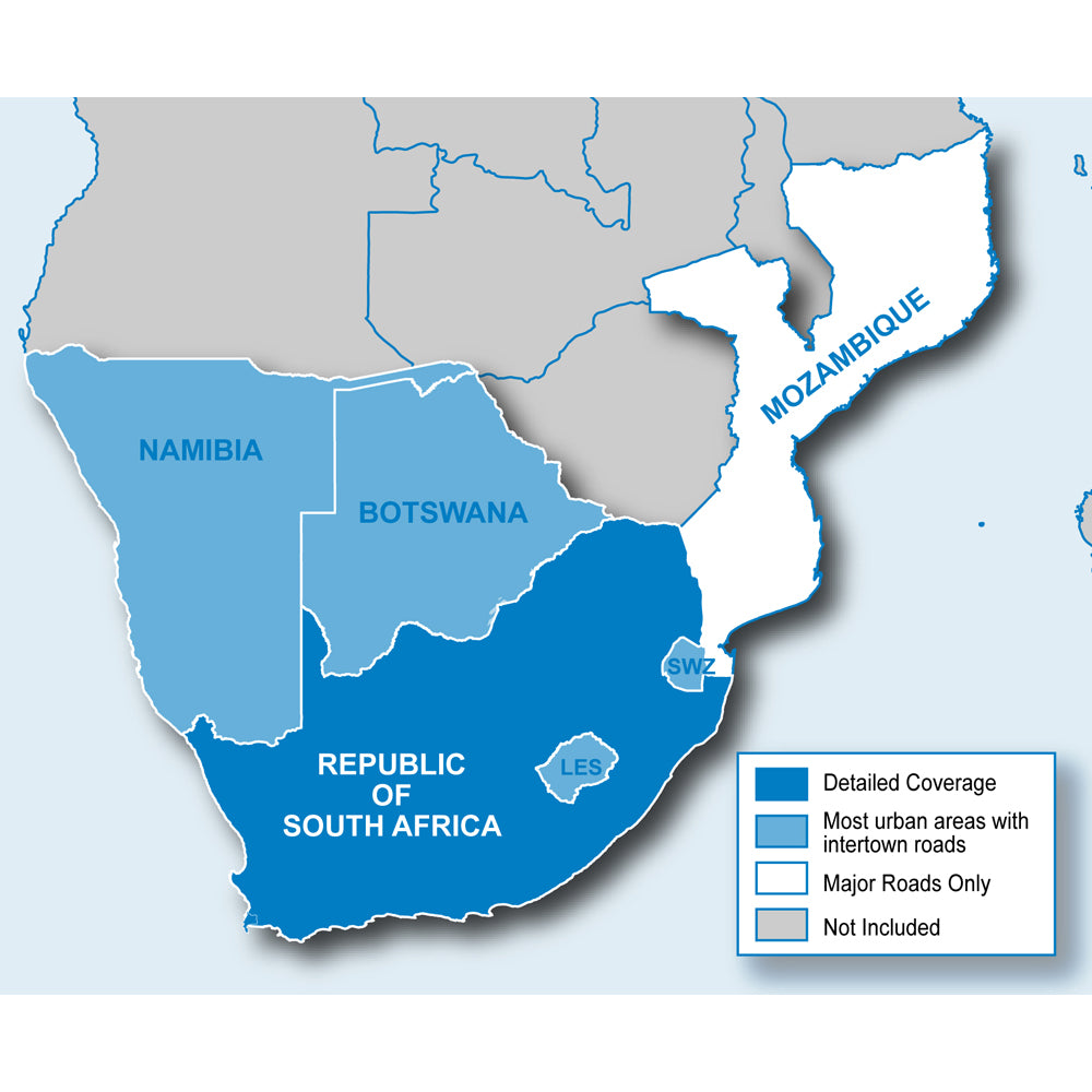 Garmin City Navigator Southern Africa NT Street Map, Turn-by-Turn Routing, POIs — Quality Boat Parts