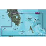 Garmin BlueChart g3 Vision HD VUS010R Electronic Chart, South Florida and North Bahamas, Auto Guidance, Relief Shading, 1 ft Contours, 3D Views, Satellite Imagery — Quality Boat Parts
