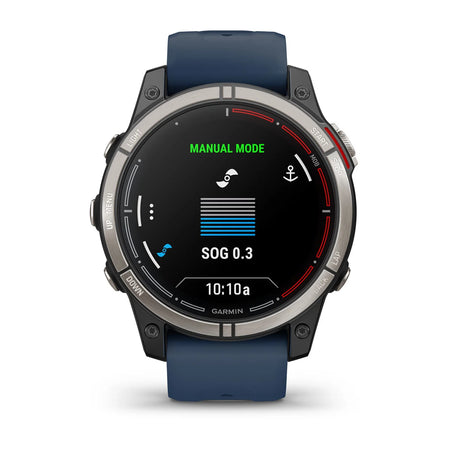 Garmin Quatix 7 Series Marine GPS Smartwatch, For Compatible Garmin Chartplotters, Autopilot and Fusion Control, 10 ATM — Quality Boat Parts