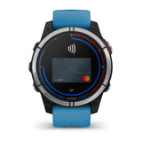 Garmin Quatix 7 Series Marine GPS Smartwatch, For Compatible Garmin Chartplotters, Autopilot and Fusion Control, 10 ATM — Quality Boat Parts