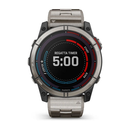 Garmin Quatix 7 Series Marine GPS Smartwatch, For Compatible Garmin Chartplotters, Autopilot and Fusion Control, 10 ATM — Quality Boat Parts
