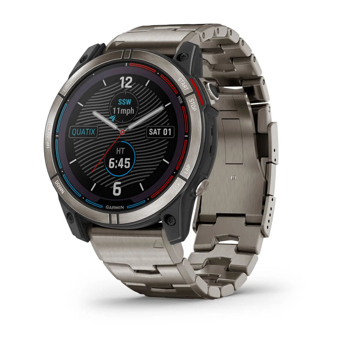 Garmin Quatix 7 Series Marine GPS Smartwatch, For Compatible Garmin Chartplotters, Autopilot and Fusion Control, 10 ATM — Quality Boat Parts