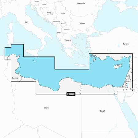 Garmin Navionics Mediterranean Sea Southeast Marine Chart, 1-Year Subscription — Quality Boat Parts