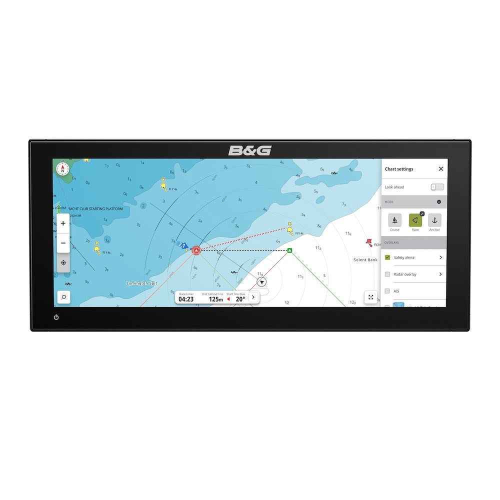 B&G Zeus S Ultrawide Sailing Chartplotter, C-MAP DISCOVER X/REVEAL X Compatible, No Transducer, NMEA 2000 — Quality Boat Parts