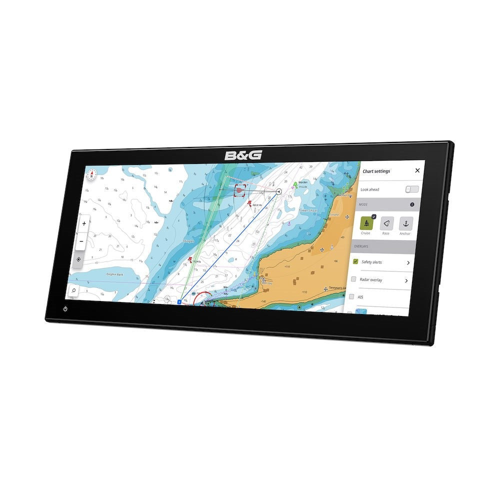 B&G Zeus S Ultrawide Sailing Chartplotter, C-MAP DISCOVER X/REVEAL X Compatible, No Transducer, NMEA 2000 — Quality Boat Parts