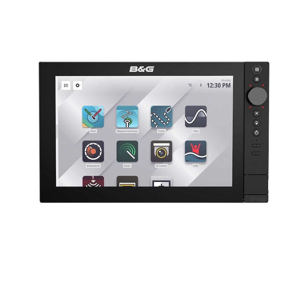 B&G Zeus SR Chartplotter, C-MAP DISCOVER X, No Sonar, NMEA 2000 — Quality Boat Parts