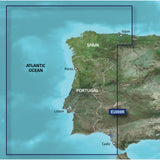 Garmin BlueChart Coastal Chart, Portugal & NW Spain, Auto Guidance — Quality Boat Parts