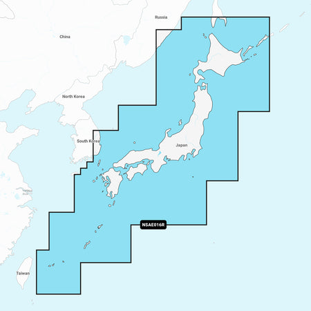 Garmin Navionics Marine Charts, Japan Lakes & Coastal, 1-Year Subscription — Quality Boat Parts