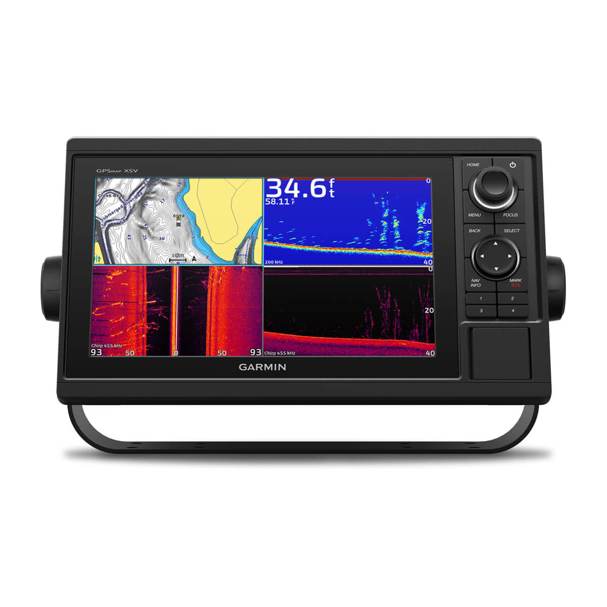 Garmin GPSMAP Keyed Networking Chartplotter, Garmin Marine Network, NMEA 2000, NMEA 0183, 10 Hz GPS/GLONASS, Wi-Fi, IPX7 — Quality Boat Parts