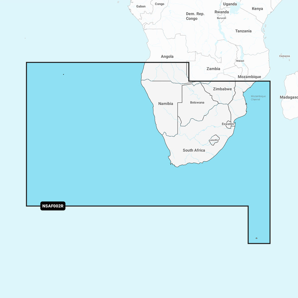 Garmin Navionics Marine Chart, Southern Africa, 1-Year Subscription — Quality Boat Parts