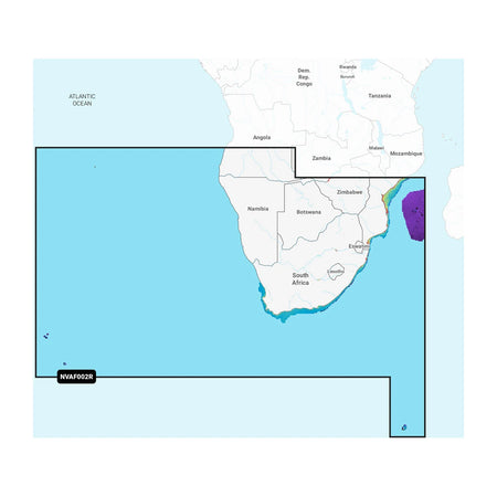 Garmin Navionics Marine Chart, Southern Africa, 1-Year Subscription — Quality Boat Parts