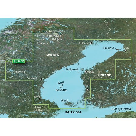 Garmin BlueChart g3 Coastal Chart, Gulf of Bothnia, Kalix-Grisslehamn — Quality Boat Parts