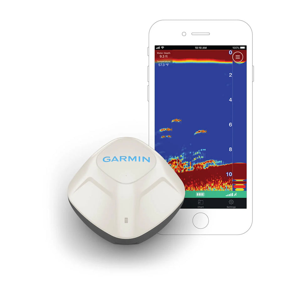 Garmin STRIKER Cast Castable Sonar, 200 ft Wireless Range, IPX7, 2-150 ft Depth, 10 hr Rechargeable Battery — Quality Boat Parts