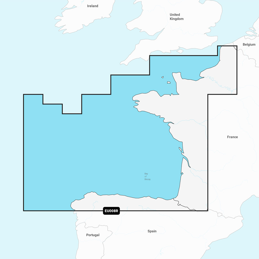 Garmin Navionics Marine Chart, Bay of Biscay, 1-Year Subscription — Quality Boat Parts