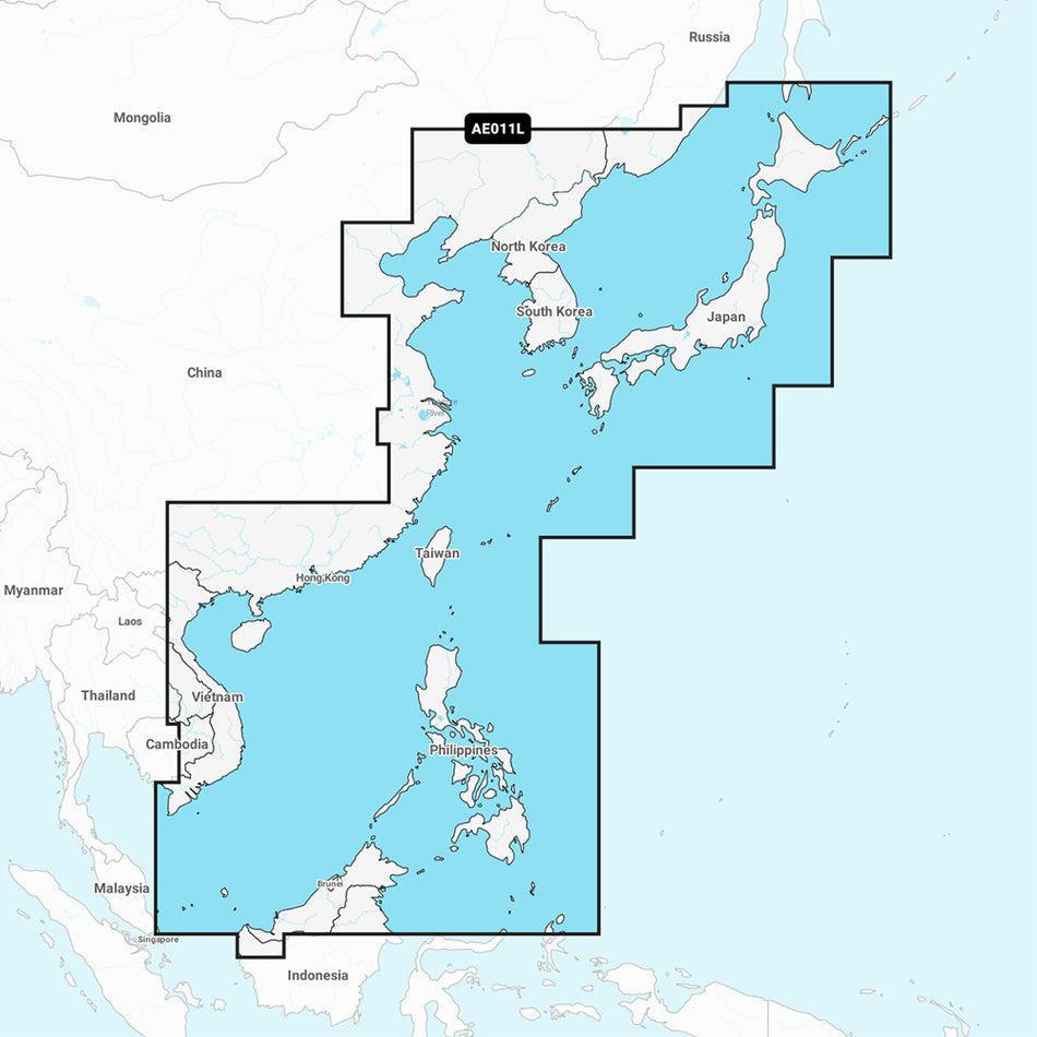 Garmin Navionics Marine Charts, China Sea & Japan, Daily Updates — Quality Boat Parts